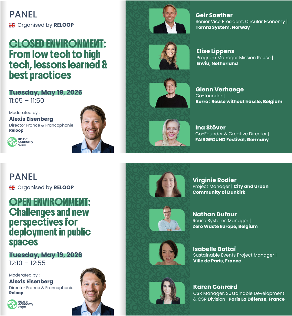 From closed environments to public spaces, how to accelerate reuse everywhere?