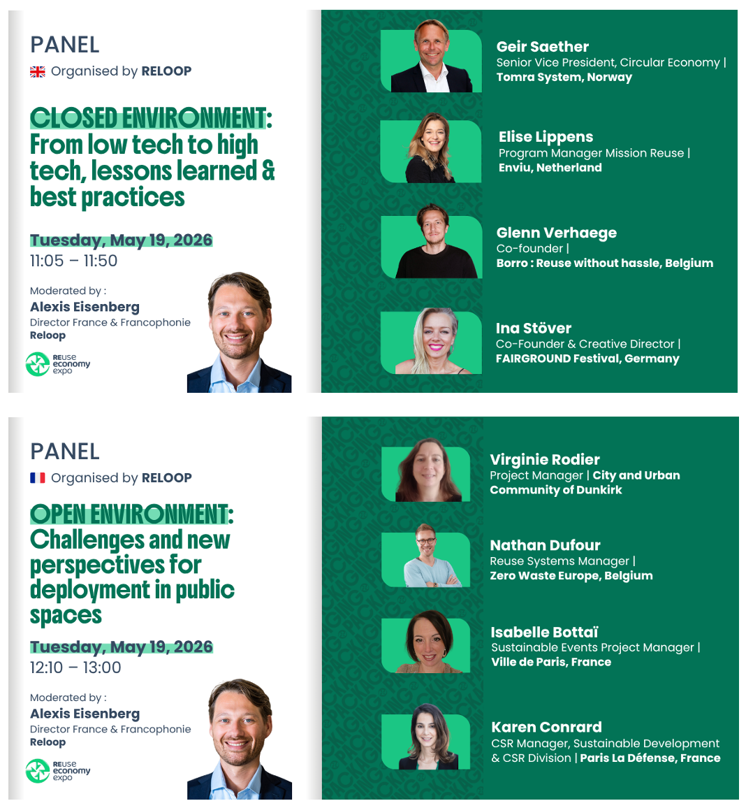 From closed environments to public spaces, how to accelerate reuse everywhere?