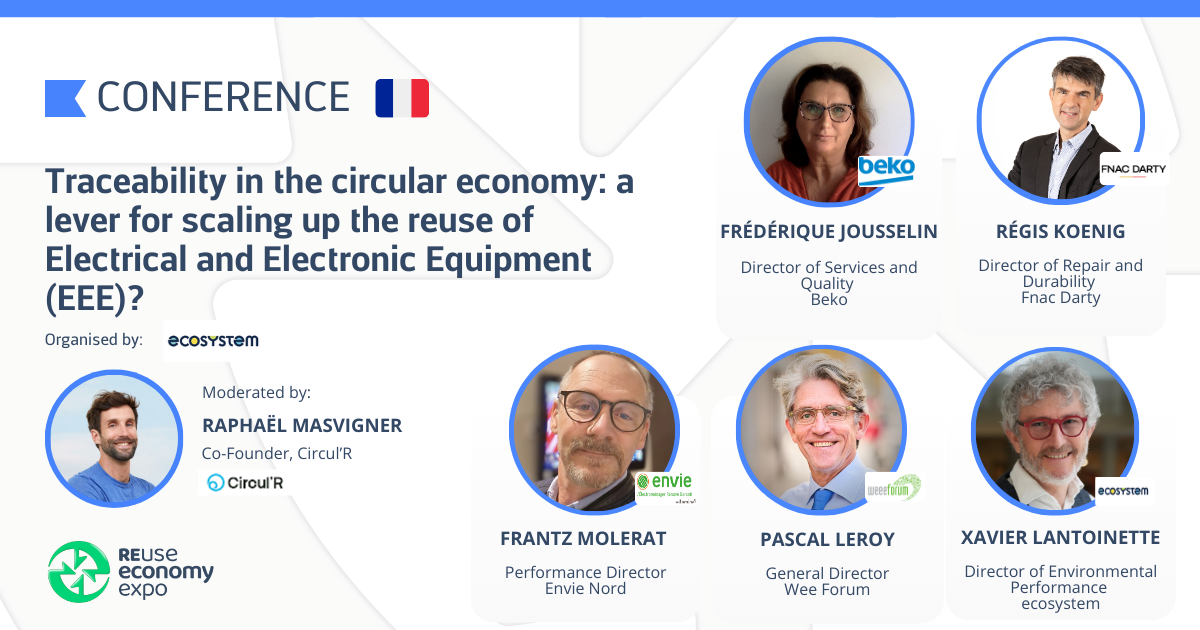 Traceability in the circular economy: a lever for scaling up the reuse of Electrical and Electronic Equipment (EEE)?