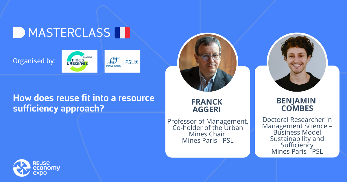 How does reuse fit into a resource sufficiency approach?