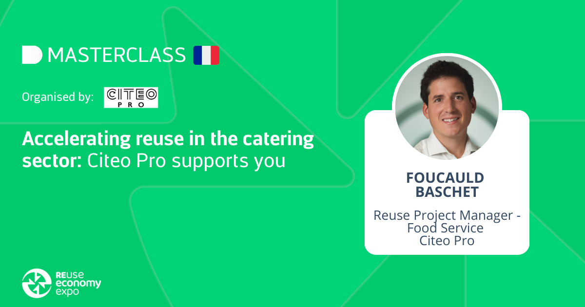Accelerating reuse in the catering sector: Citeo Pro supports you
