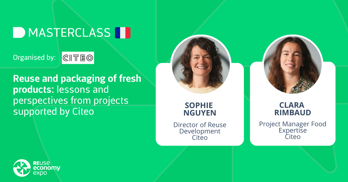 Reuse and packaging of fresh products: lessons and perspectives from projects supported by Citeo