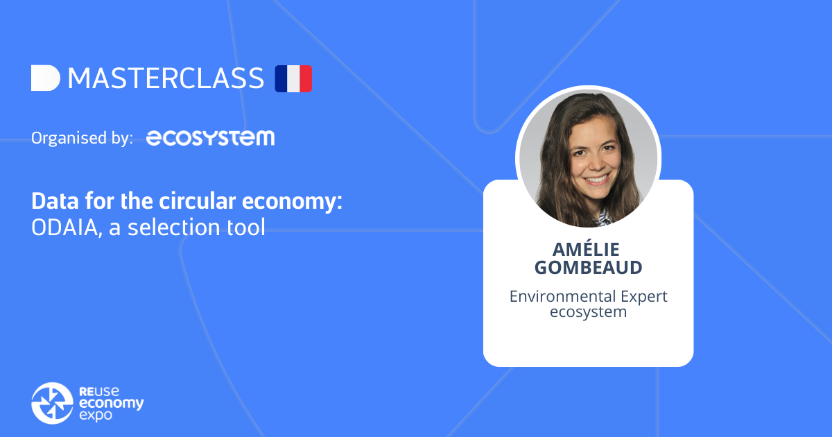 Data for the circular economy: ODAIA, a selection tool