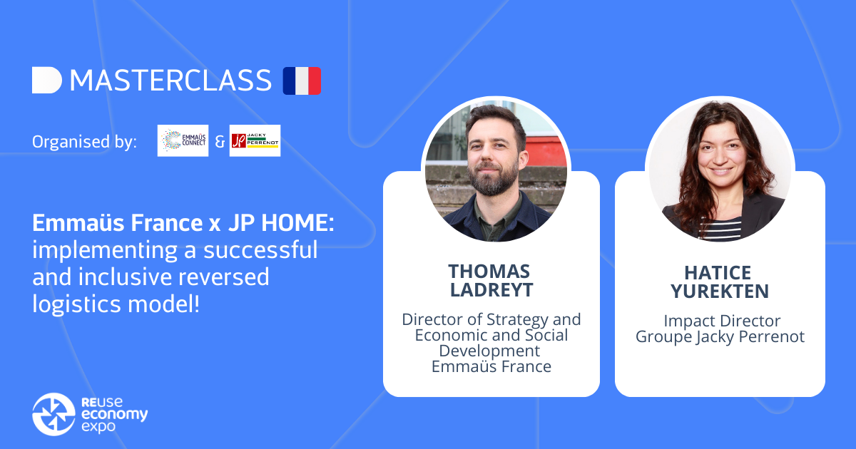 Emmaüs France x JP HOME: implementing a successful and inclusive reversed logistics model!