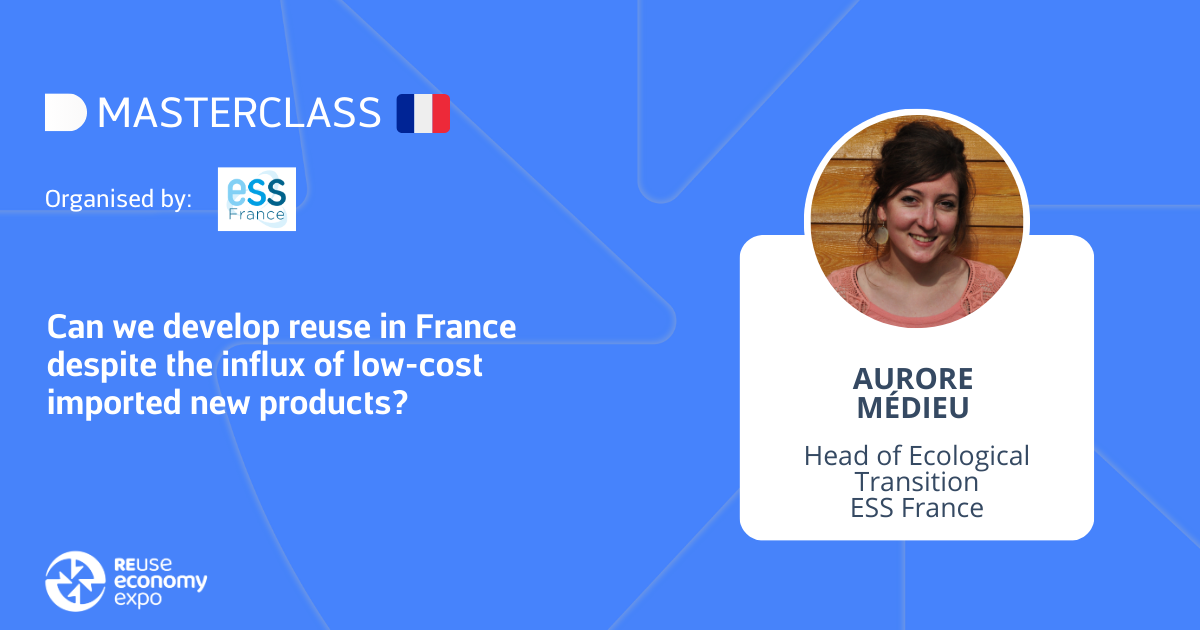 Can we develop reuse in France despite the influx of low-cost imported new products? 