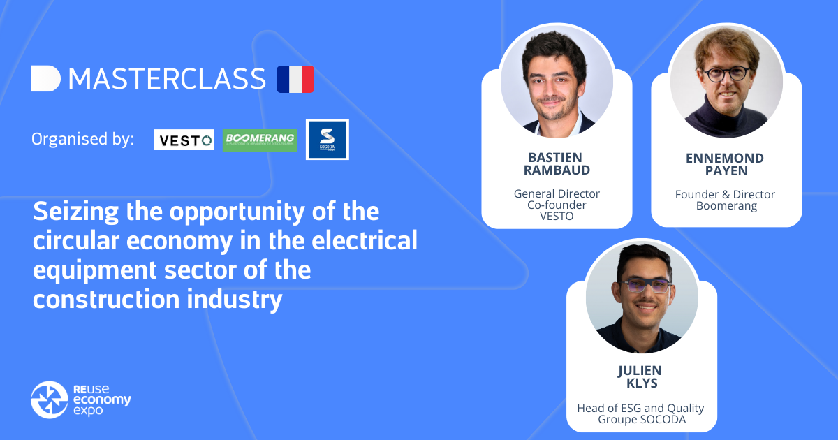 Seizing the opportunity of the circular economy in the electrical equipment sector of the construction industry