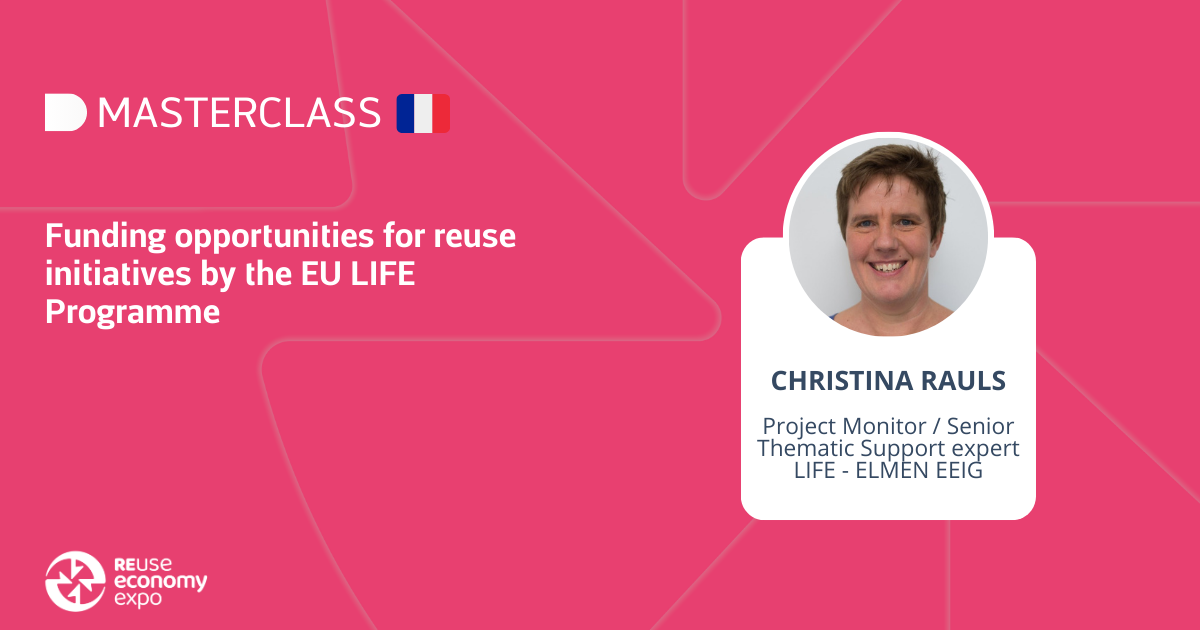 Funding opportunities for reuse initiatives by the EU LIFE Programme
