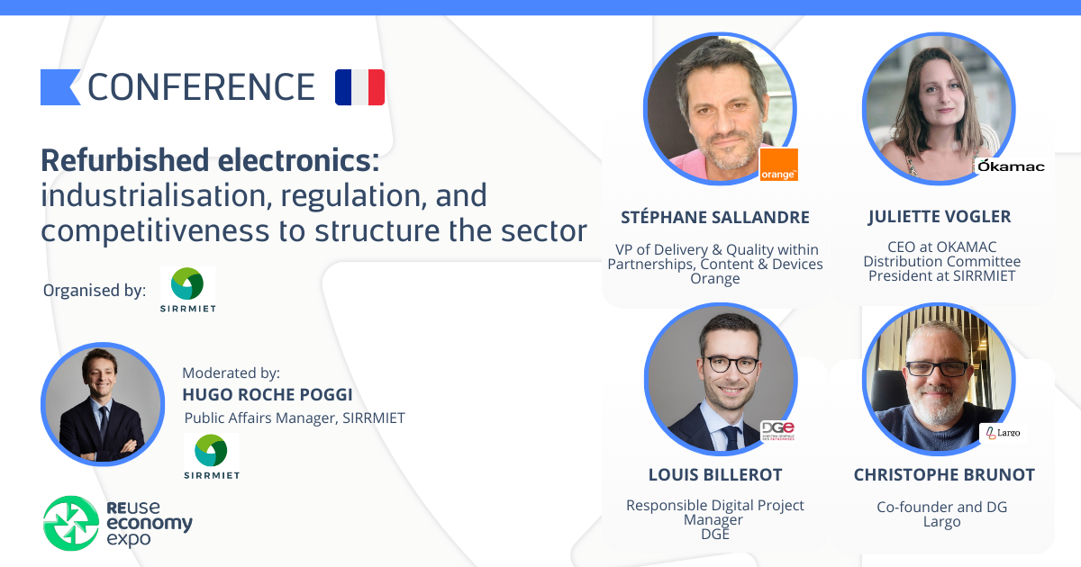 Refurbished electronics: industrialisation, regulation, and competitiveness to structure the sector