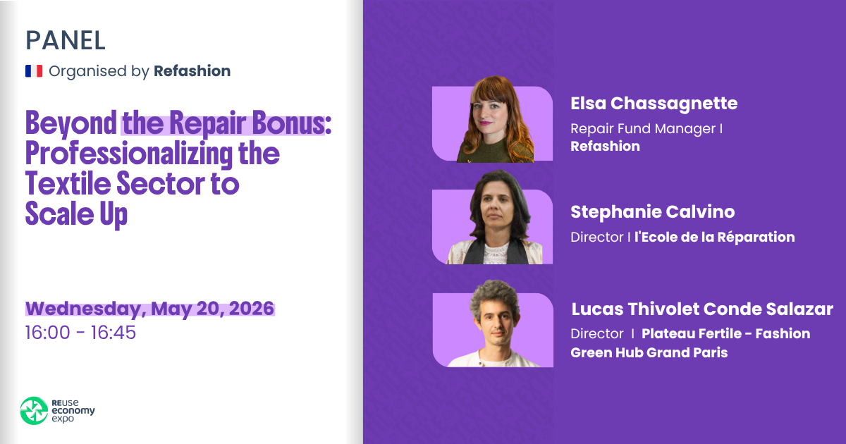 Beyond the Repair Bonus: Professionalizing the Textile Sector to Scale Up