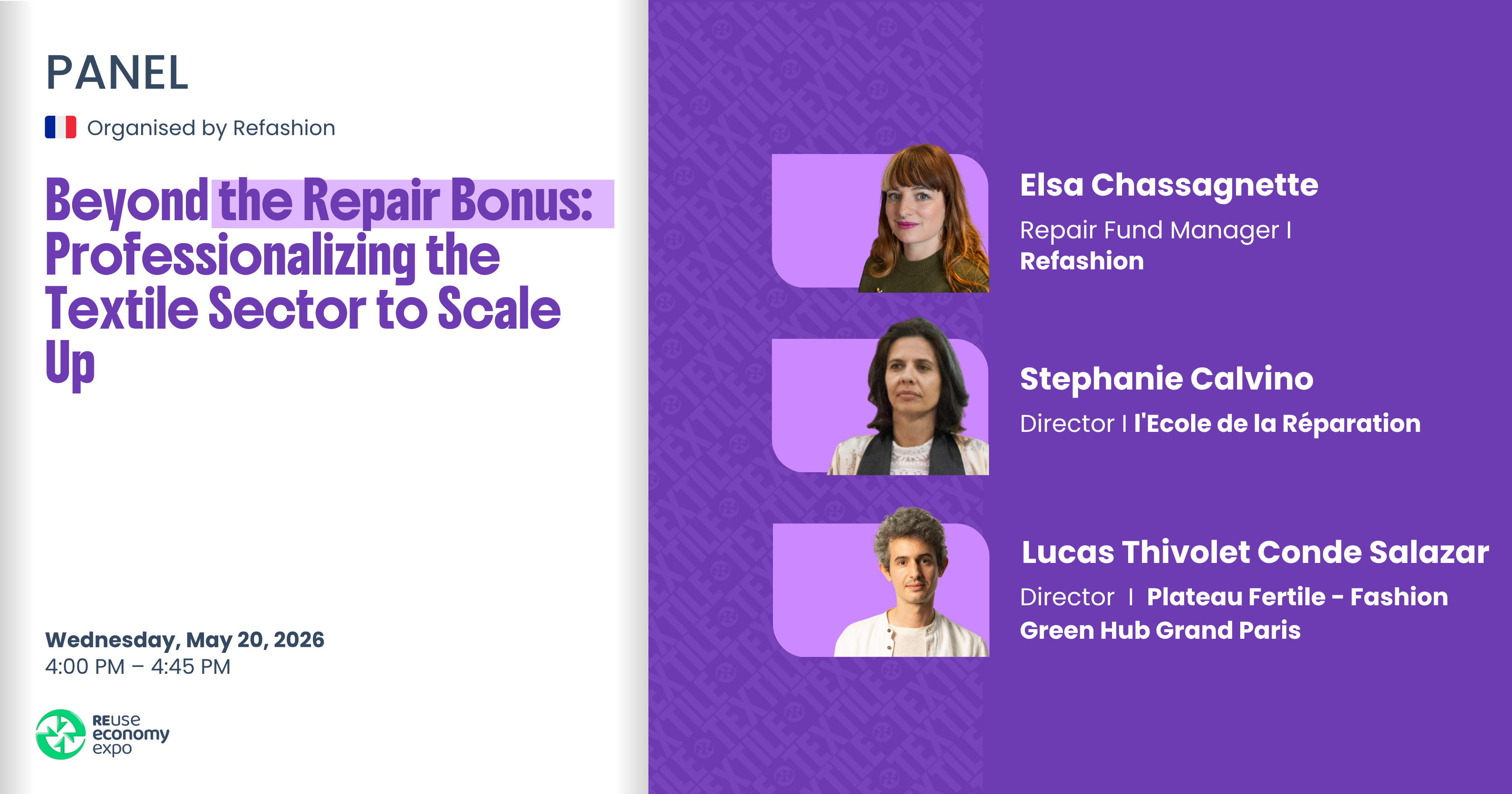 Beyond the Repair Bonus: Professionalizing the Textile Sector to Scale Up