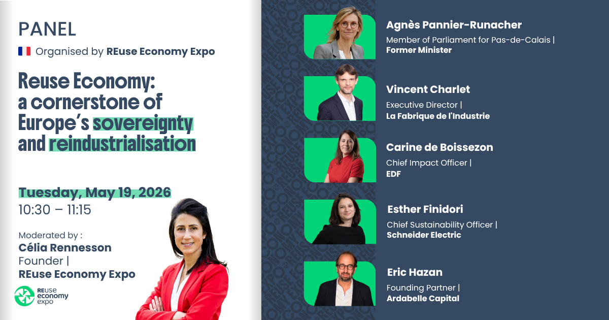 Reuse Economy: a cornerstone of Europe’s sovereignty and reindustrialisation