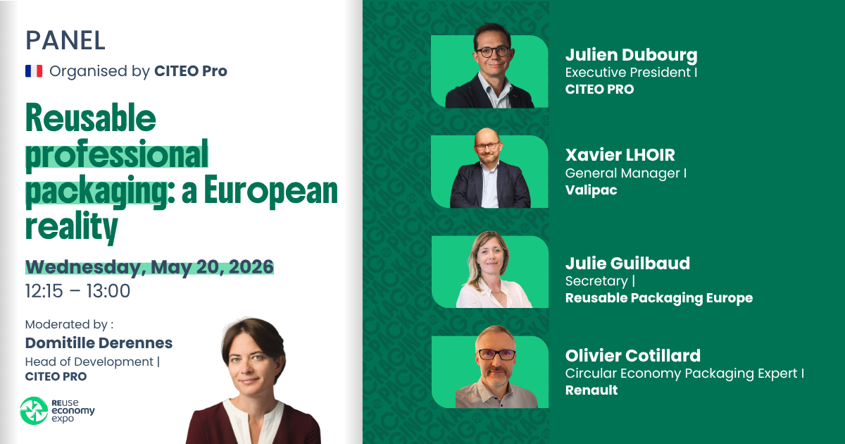 Reusable professional packaging: a European reality