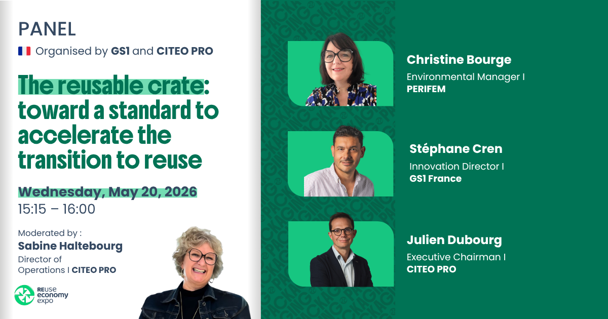 The reusable crate: toward a standard to accelerate the transition to reuse