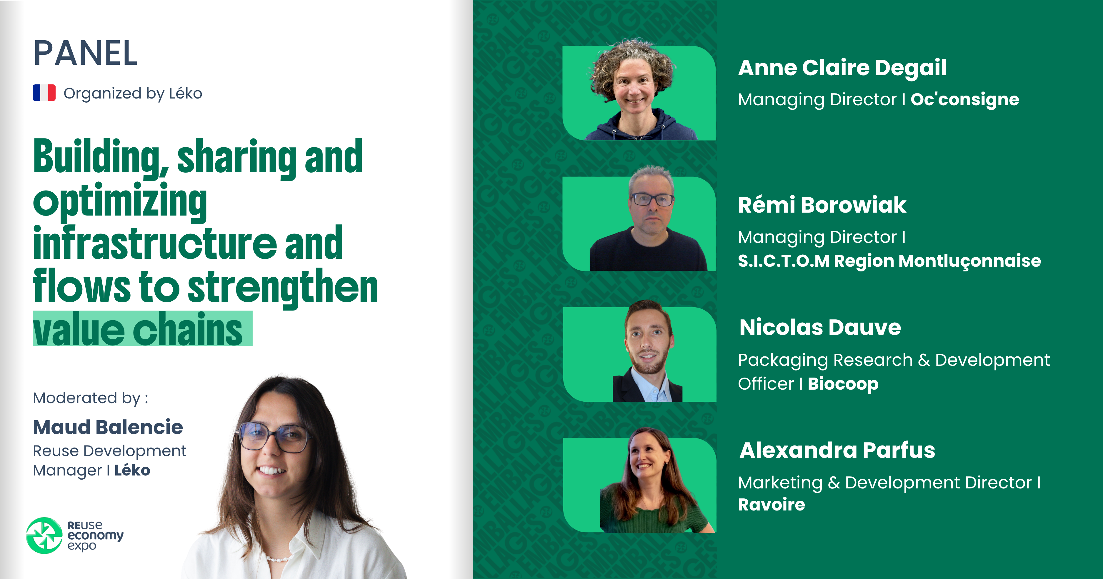 Building, sharing and optimizing infrastructure and flows to strengthen value chains