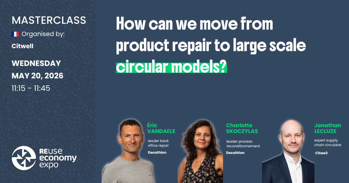 How can we move from product repair to large-scale circular models?