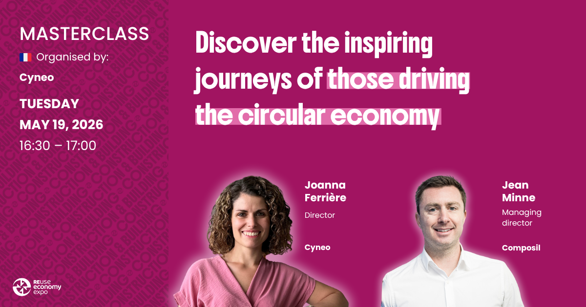 Discover the inspiring  journeys of those driving  the circular economy
