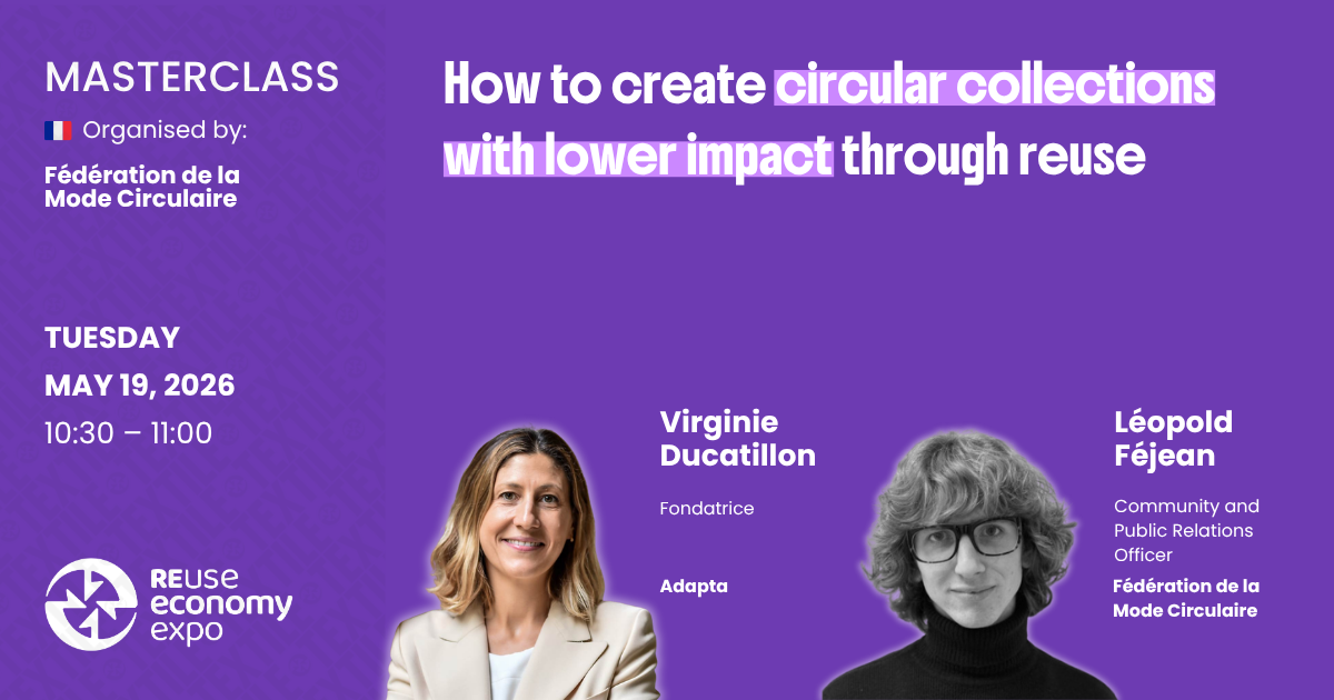 How to create circular collections with lower impact through reuse