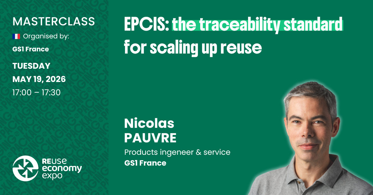 EPCIS: the traceability standard for scaling up reuse