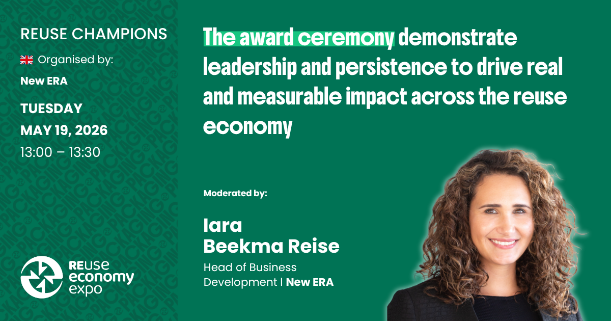 Reuse Champions : The award ceremony demonstrate&nbsp;leadership and persistence to drive real and measurable impact across the reuse economy