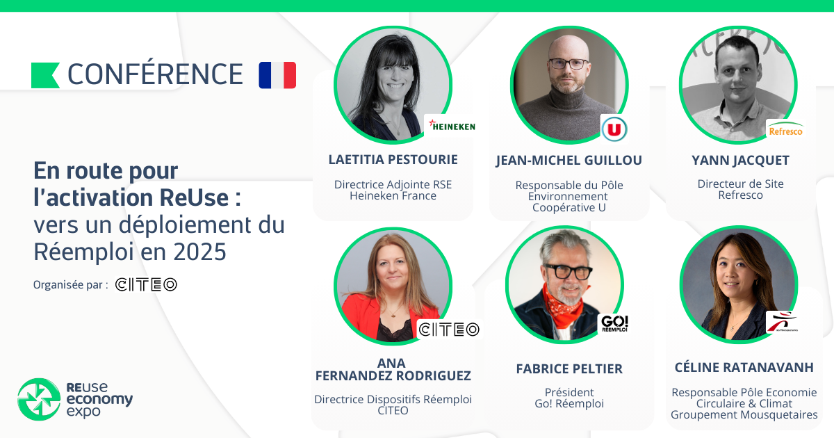 En route pour l’activation ReUse : vers un déploiement du Réemploi en 2025
