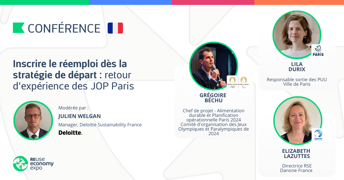 Inscrire le réemploi dès la stratégie de départ : retour d’expérience des JOP Paris