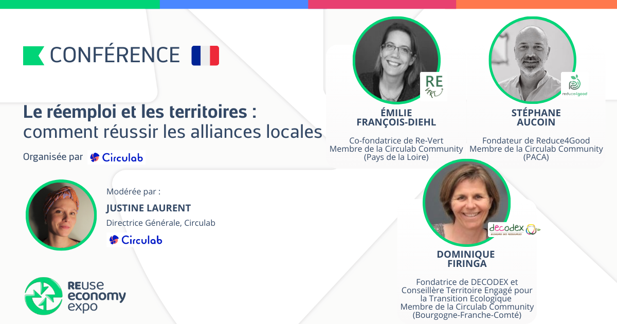 Le réemploi et les territoires : comment réussir les alliances locales