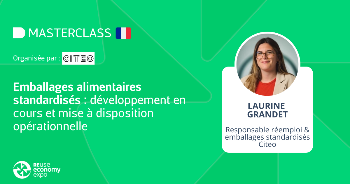 Emballages alimentaires standardisés : développement en cours et mise à disposition opérationnelle 