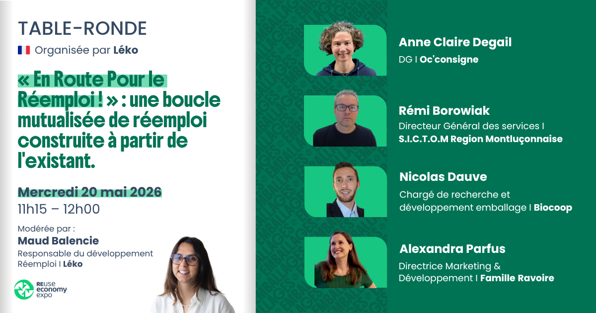 «&nbsp;En Route Pour le Réemploi&nbsp;!&nbsp;»&nbsp;: une boucle mutualisée de réemploi construite à partir de l’existant.