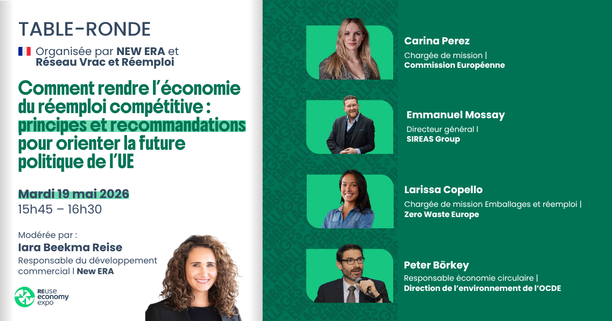 Comment rendre l’économie du réemploi compétitive&nbsp;: principes et recommandations pour orienter la future politique de l’UE