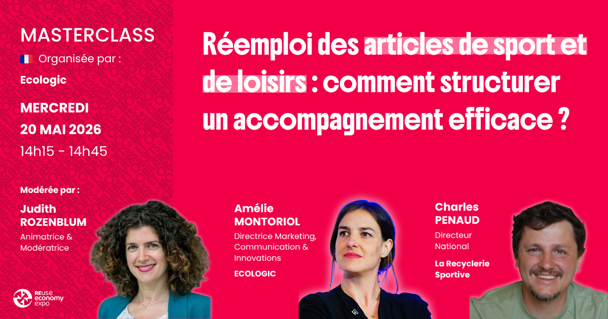 Réemploi des articles de sport et de loisirs&nbsp;: comment structurer un accompagnement efficace&nbsp;?