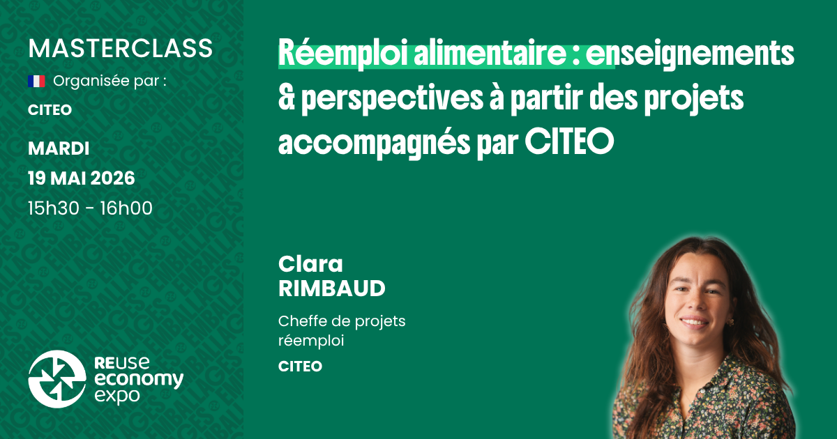 Réemploi alimentaire&nbsp;: enseignements & perspectives à partir des projets accompagnés par CITEO