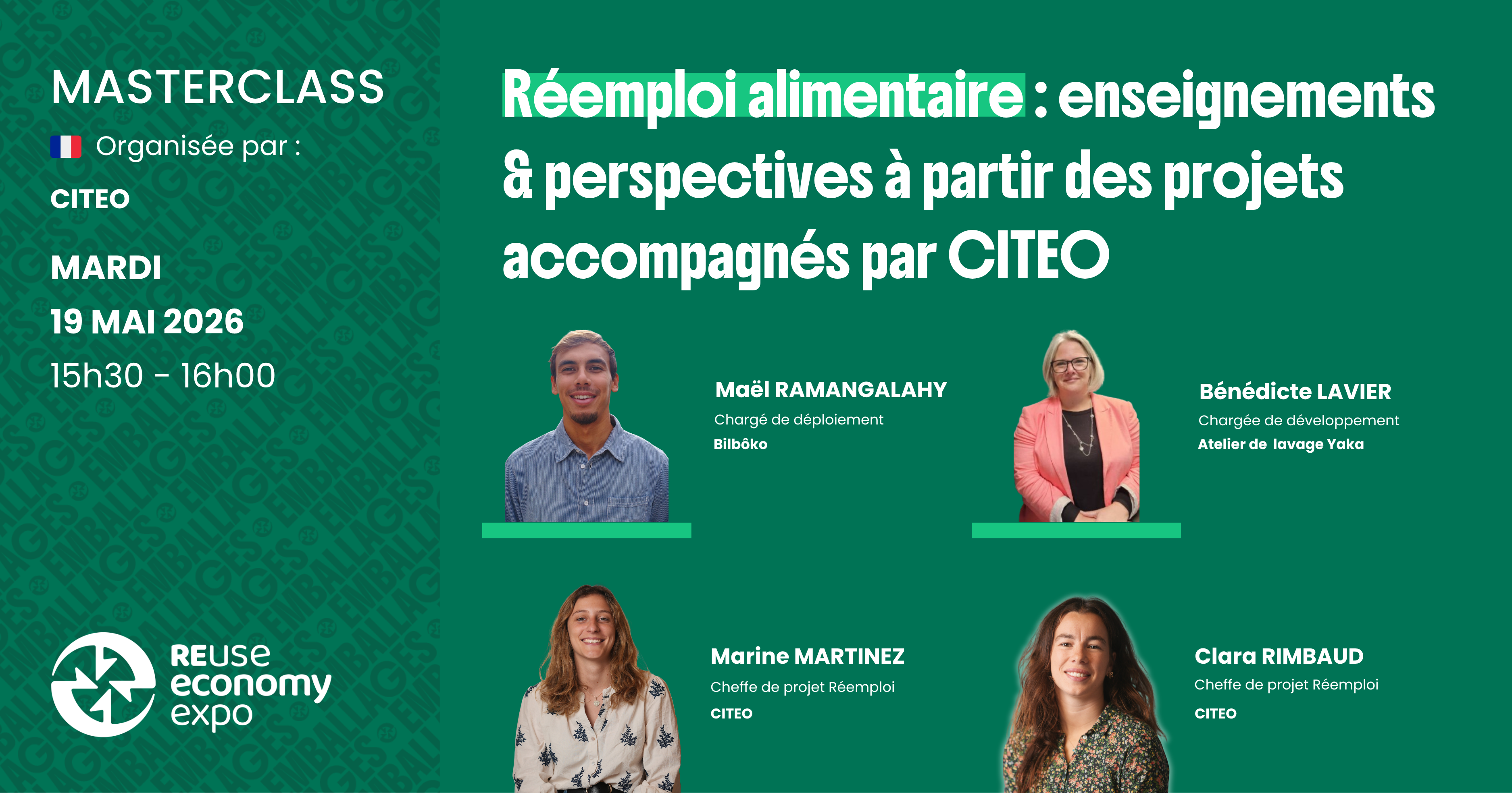 Réemploi alimentaire&nbsp;: enseignements & perspectives à partir des projets accompagnés par CITEO