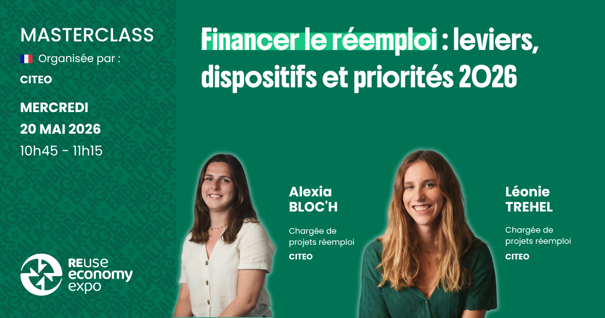 Financer le réemploi&nbsp;: leviers, dispositifs et priorités 2026