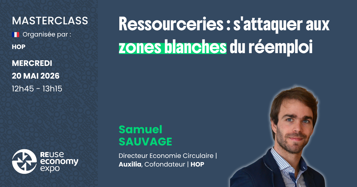 Ressourceries&nbsp;: s’attaquer aux zones blanches du réemploi