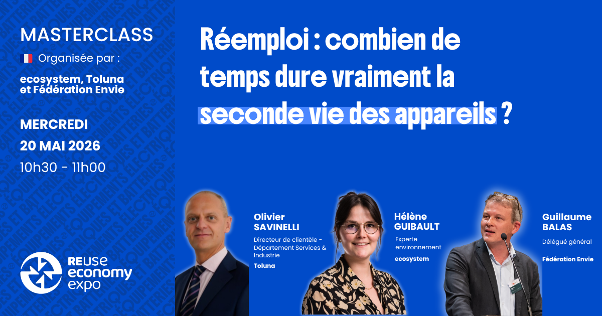 Réemploi&nbsp;: combien de temps dure vraiment la seconde vie des appareils&nbsp;?