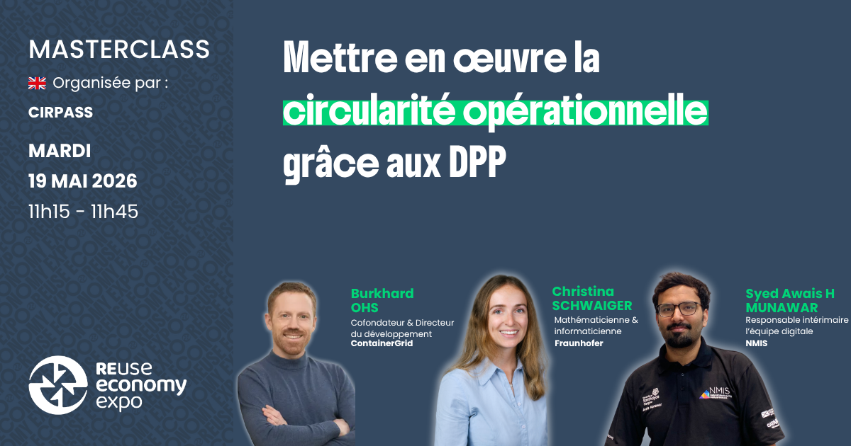 Mettre en œuvre la circularité opérationnelle grâce aux DPP