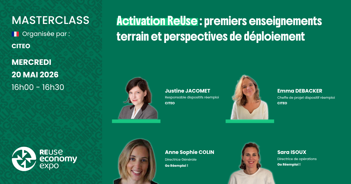 Activation ReUse&nbsp;: 1ers enseignements terrain et perspectives de déploiement