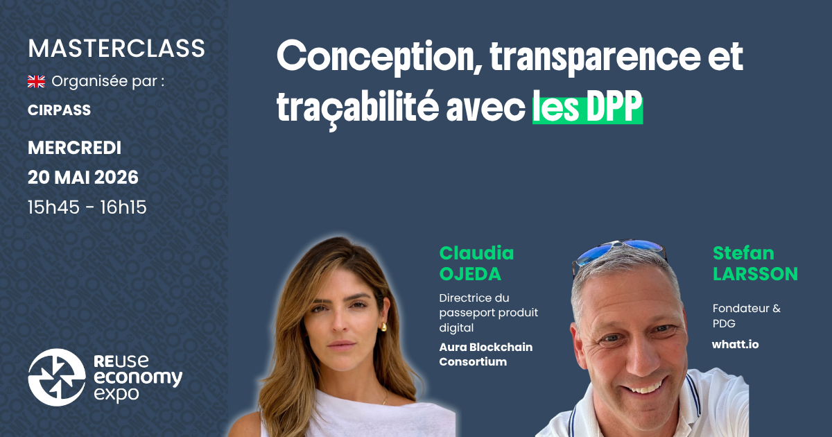 Conception, transparence et traçabilité avec les DPP