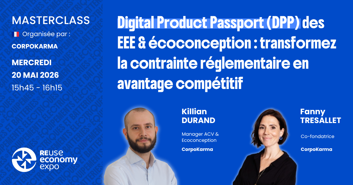 Digital Product Passport (DPP) des EEE & écoconception&nbsp;: transformez la contrainte réglementaire en avantage compétitif