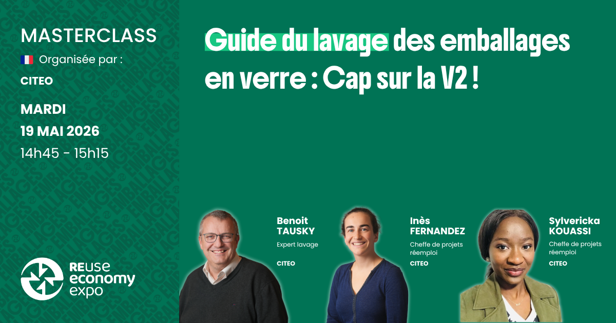 Guide du lavage des emballages en verre&nbsp;: Cap sur la V2&nbsp;!
