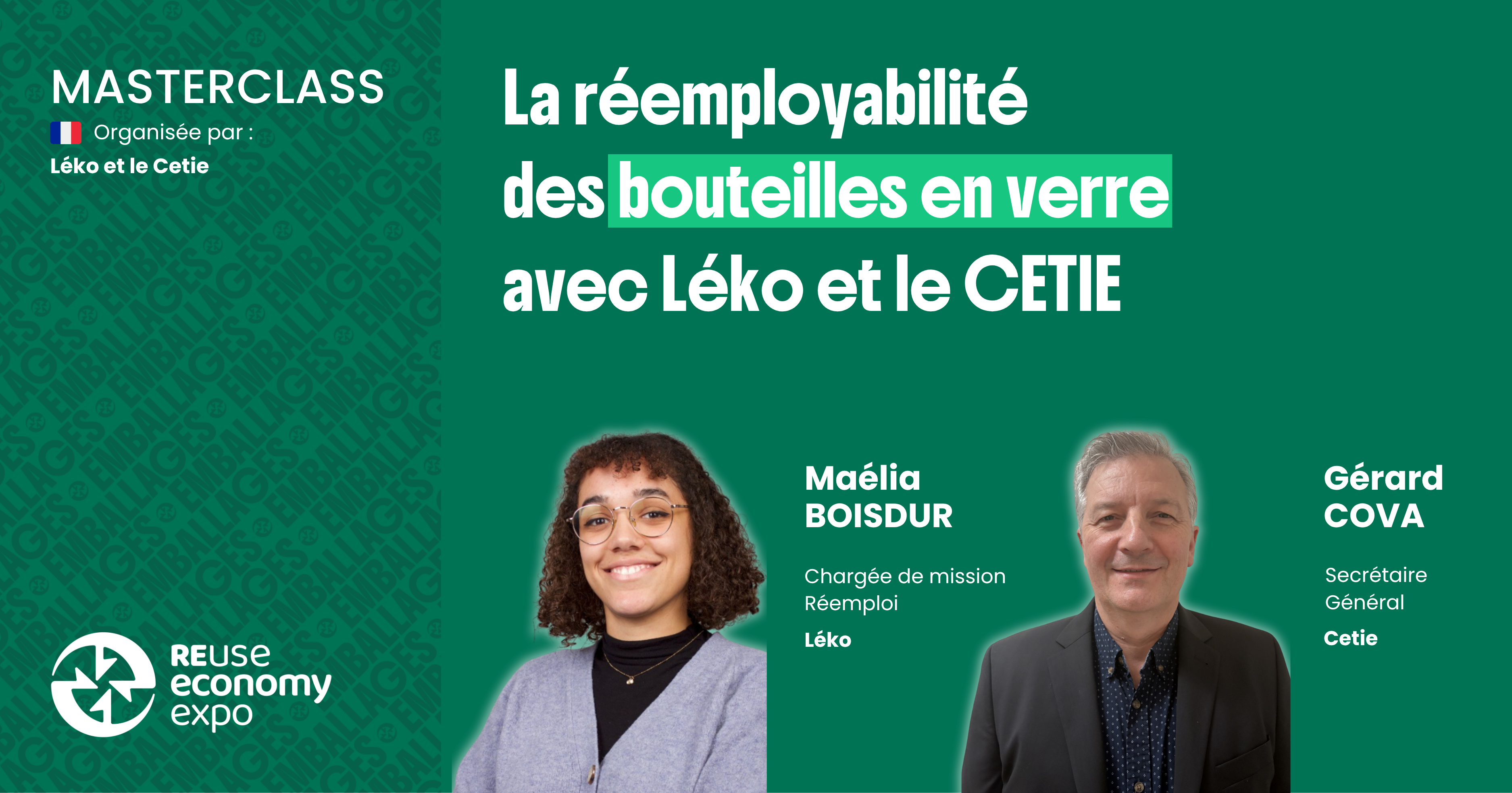 La réemployabilité des bouteilles en verre avec Léko et le CETIE