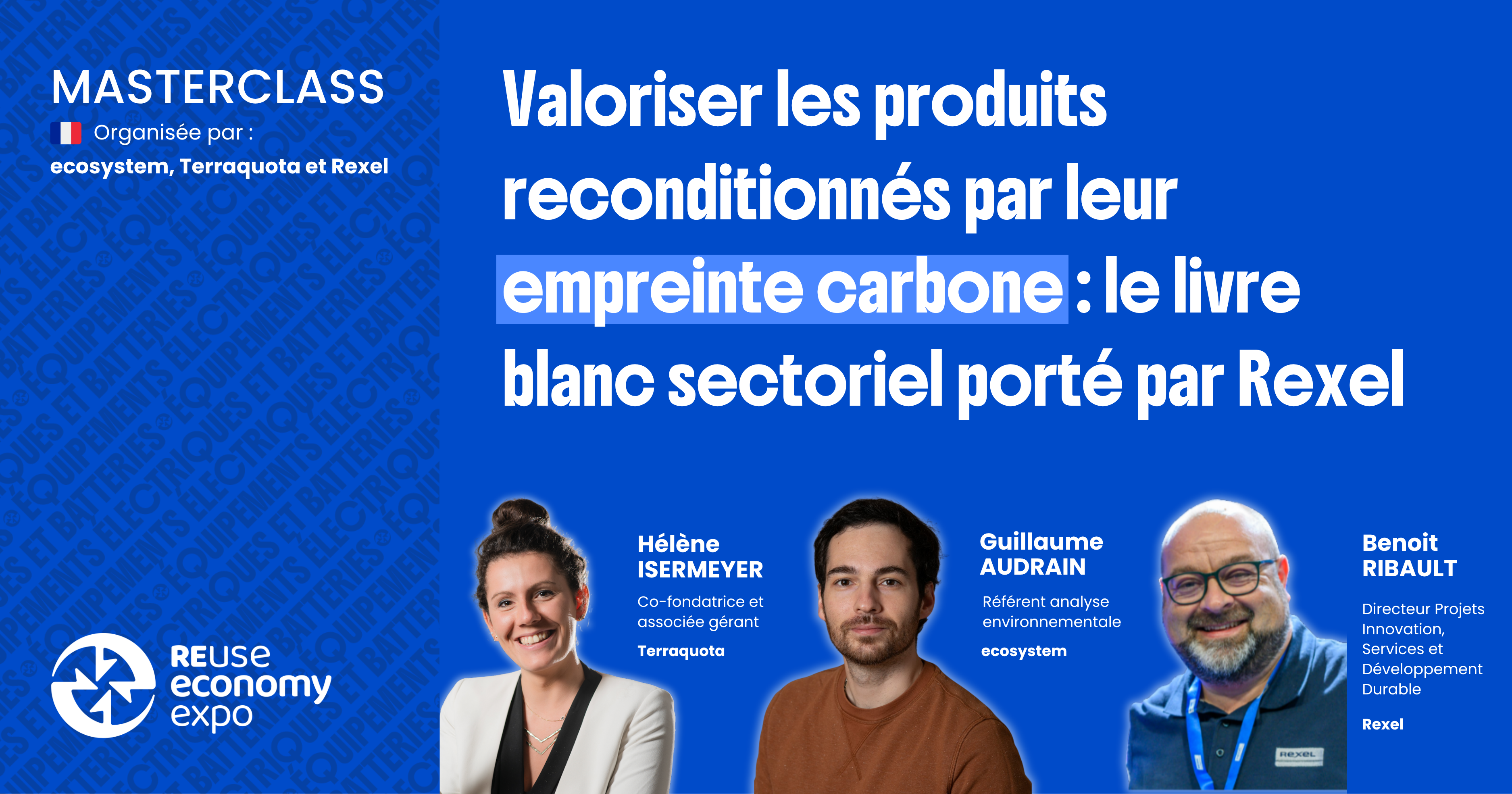 Valoriser les produits reconditionnés par leur empreinte carbone&nbsp;: le livre blanc sectoriel porté par Rexel