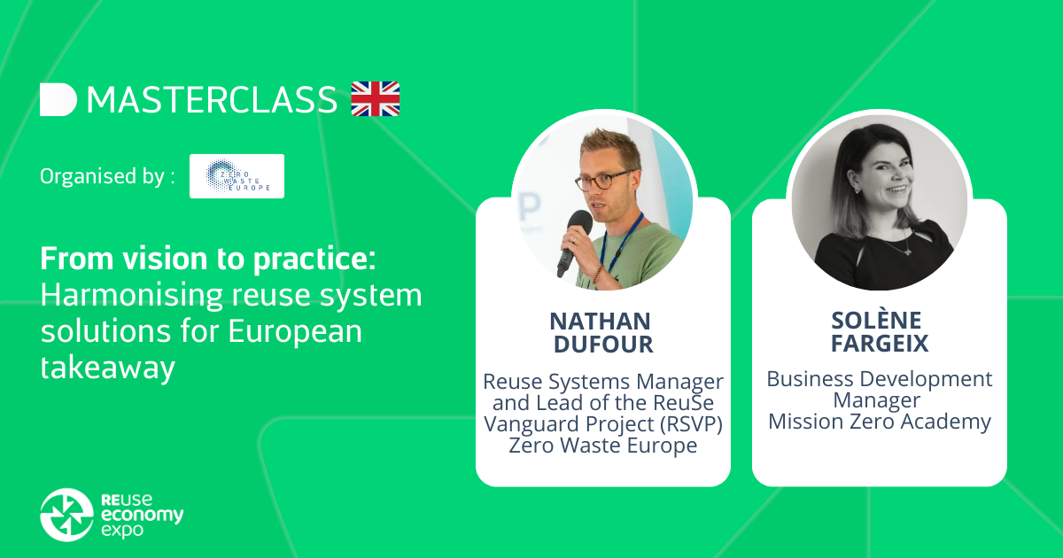 From vision to practice: Harmonising reuse system solutions for European takeaway