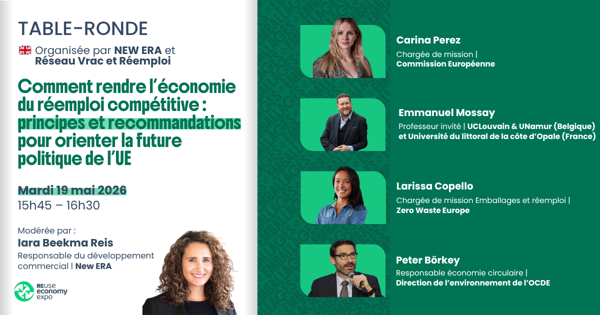 Comment rendre l’économie du réemploi compétitive&nbsp;: principes et recommandations pour orienter la future politique de l’UE