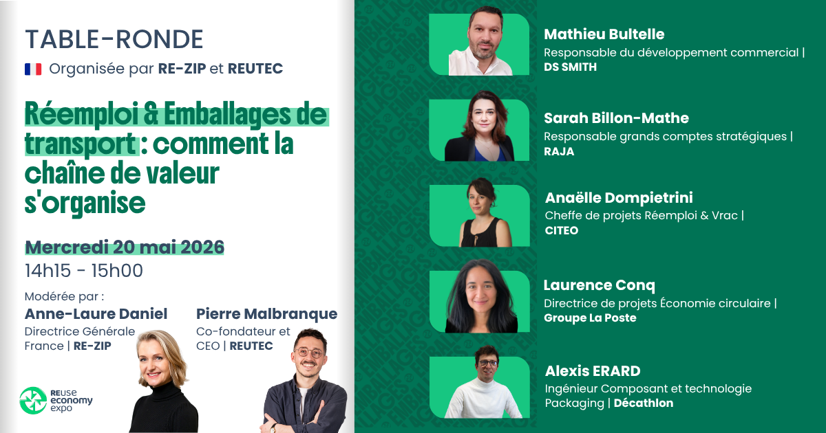 Réemploi & Emballages de transport&nbsp;: comment la chaîne de valeur s’organise